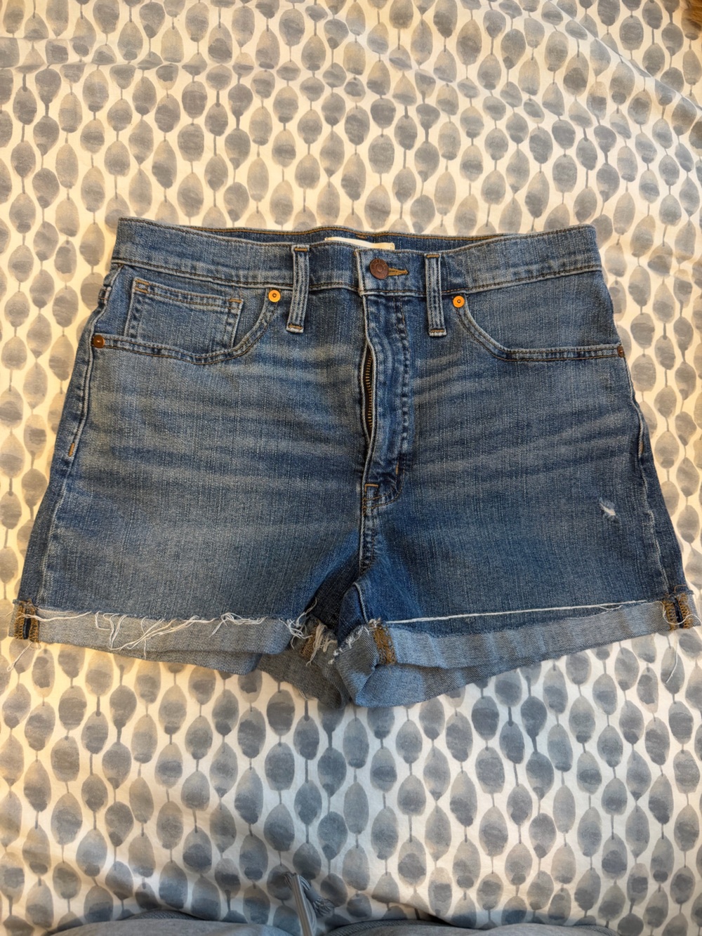 Madewell Classic Blue Denim Women's Shorts